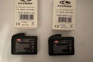 Batterie originali per guanti Clover riscaldati