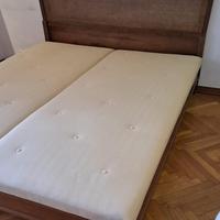 Struttura letto in legno + materasso