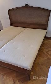 Struttura letto in legno + materasso