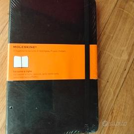 Moleskine taccuino a righe