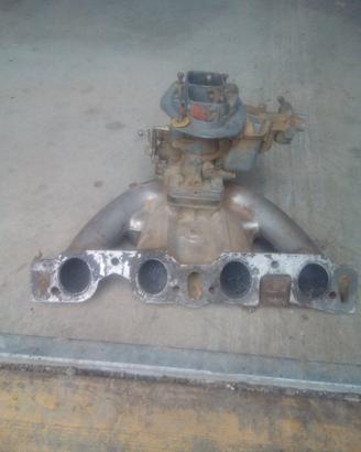 Collettore aspirazione e carburatore 