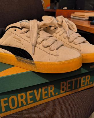 Puma Suede XL Dark Risk (snow/ black)