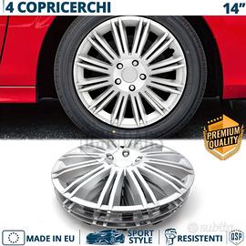 4 Copricerchi per TOYOTA 14 Pollici Coppette