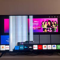 Tv 55UP75006LF ROTTA per pezzi di ricambio