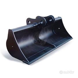 Benna pulizia fossi per escavatore 18 q.li