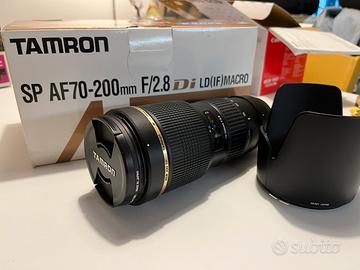 Obiettivo Tamron AF 70-200mm F 2.8 (Canon)