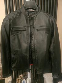 giacca moto pelle donna 