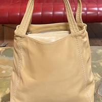 Borsa in pelle con manici vintage marca Byblos