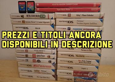 Giochi per Nintendo DS, Nintendo 3DS e Switch 