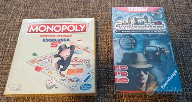Monopoli Edizione Speciale e Scotland Yard