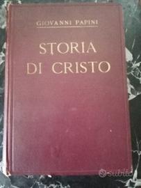 Libro antico Storia di Cristo 