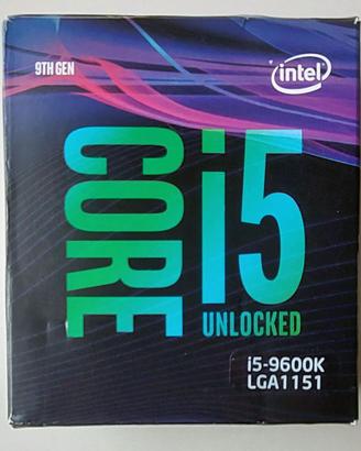 Intel Core i5-9600K CPU processor