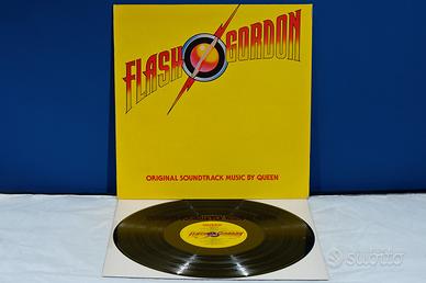 Queen FLASH GORDON LP Vinile EX-/EX- 1980 UK RaRo