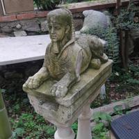 sfinge in gesso