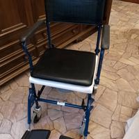 Sedia WC per disabili 