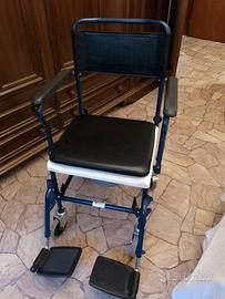 Sedia WC per disabili 
