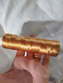 2 rocchette di filato  di viscosa 