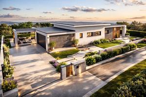 Villa di 133 m² con 4 locali e box auto doppio a L