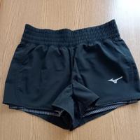 Pantaloncini shorts Mizuno da donna taglia xs