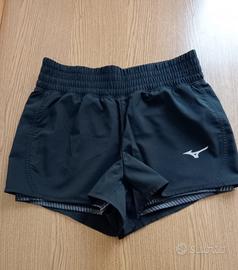 Pantaloncini shorts Mizuno da donna taglia xs