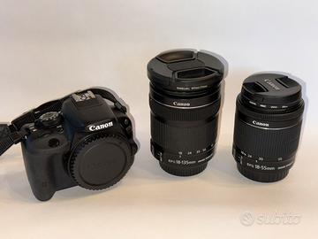 Canon 100D + 2 obiettivi