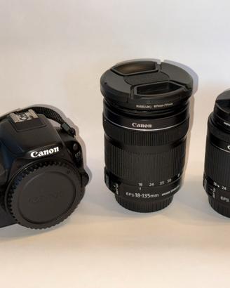 Canon 100D + 2 obiettivi