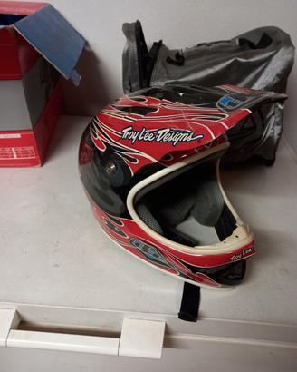 casco integrale Troy Lee Design D2 carbon