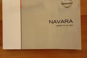 libretto uso e manutenzione Nissan Navara