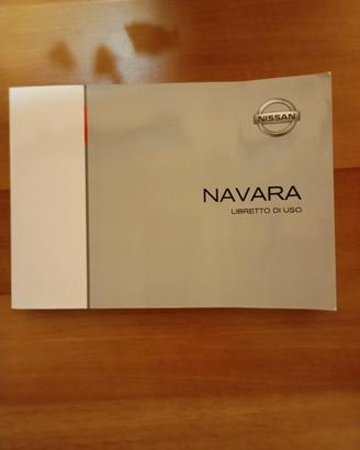 libretto uso e manutenzione Nissan Navara