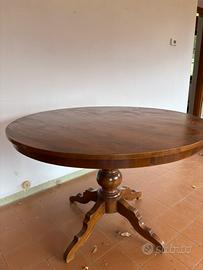 Tavolo tondo legno