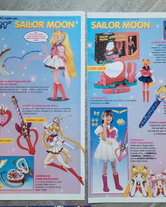 Sailor Moon catalogo 1996 Giocheria Bandai