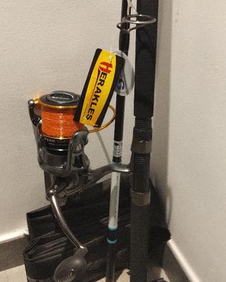 Canne spinning tonno Colmic Herakles + Penn 8000