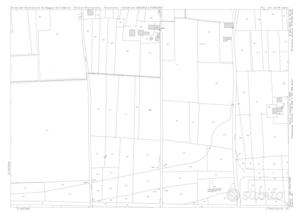 Terreno di 27000 m² a Gualtieri - Vista 2