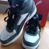 Scarpe Puma uomo grigie e bianche n.46