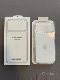 Apple Cover MagSafe trasparente iPhone 17 pro max