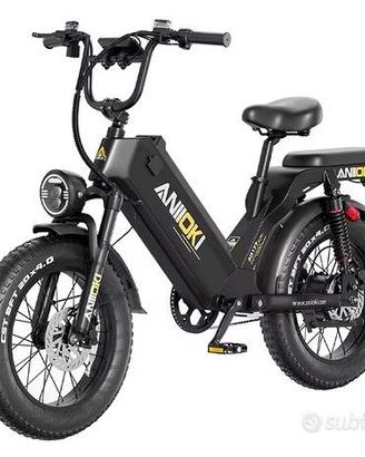 FAT BIKE ANIIOKI AQ177 PRO MAX 750W 48V 60AH NUOVO