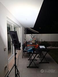 Panelli led su cavaletto