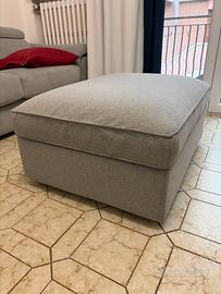 Puff contenitore imbottito, elegante e capiente