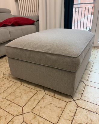 Puff contenitore imbottito, elegante e capiente