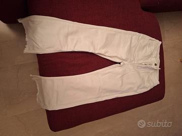 Pantalone Subdued jeans bianco