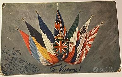 WW1 Cartolina vittoria Grande guerra