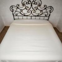 Letto matrimoniale ferro battuto d’epoca liberty