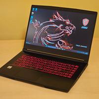 Notebook MSI Gaming GF65 Thin 10UE Black RTX3060
