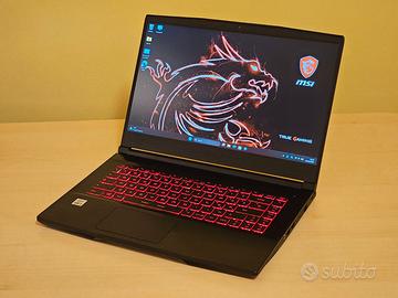 Notebook MSI Gaming GF65 Thin 10UE Black RTX3060