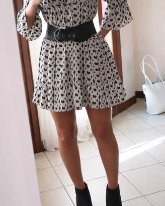 abito corto fantasia catena