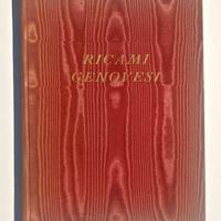 Giuseppe Morazzoni Ricami Genovesi 1952 raro