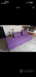 Divano letto con contenitore
