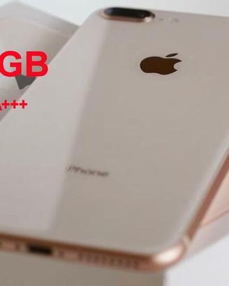 iPhone 8 PLUS 256 GB  GOLD ( Oro Rosa) Come Nuovo