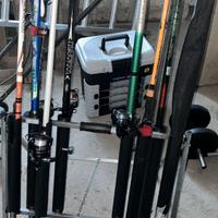 kit completo per pesca