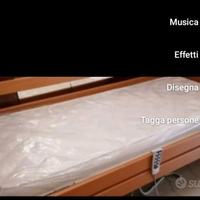 nuovo letto ospedaliero da degenza elletrico 